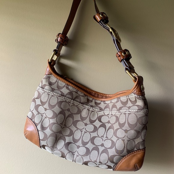 Coach tan handbag - Picture 2 of 6